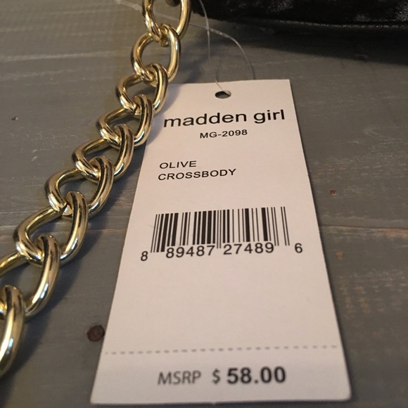 NWT Madden Girl OLIVE GREEN Crossbody - Picture 4 of 8